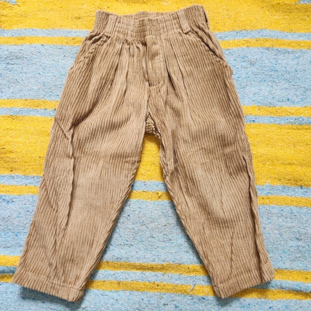 Vintage OshKosh Tan Corduroy Pants Size 3T